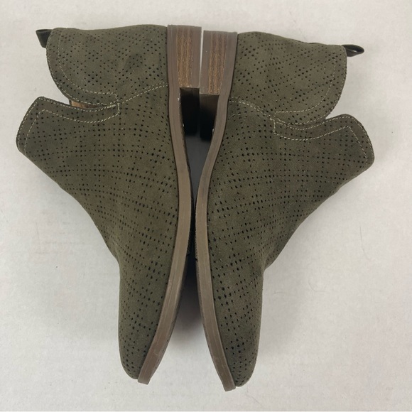 Dr. Scholl’s Women’s Rise Olive Suede Ankle Boot Size 6.5 - Picture 4 of 10